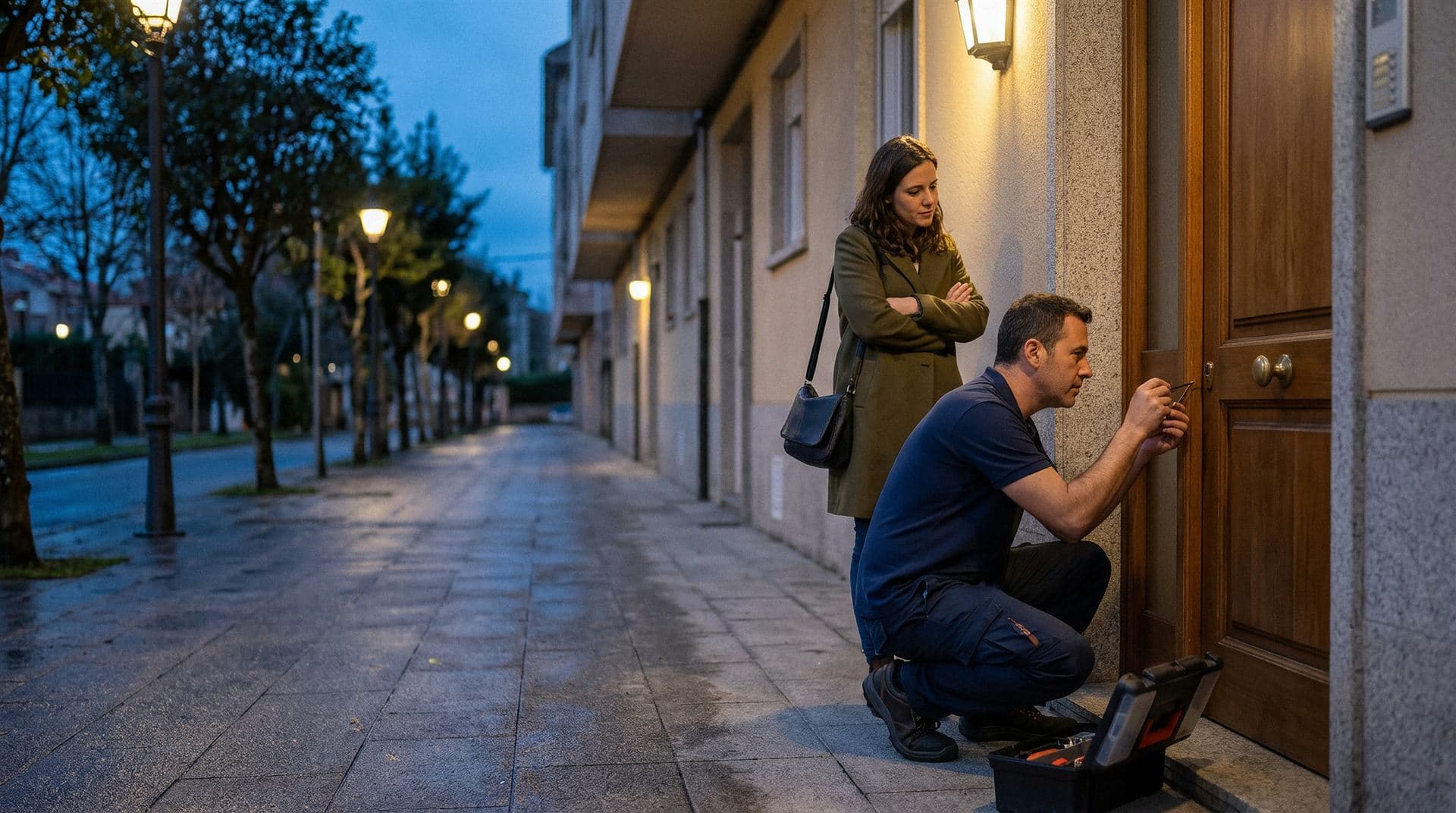 Cerrajeros urgentes 24 horas en Santiago de Compostela